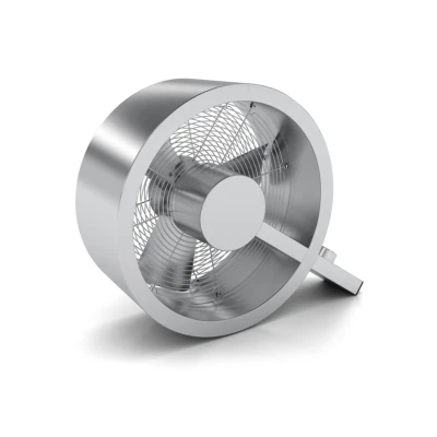 Afbeelding van Stadler Form Q Vloerventilator, 36 Cm Hoog Zilver