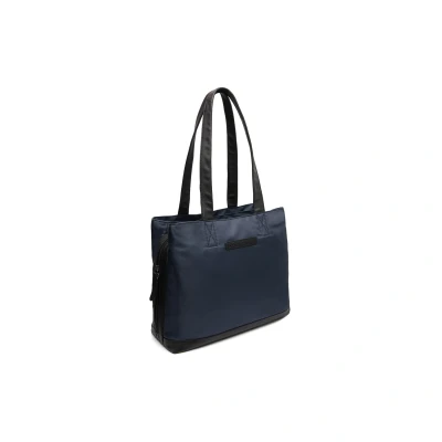 Afbeelding van Leren Shopper Navy Lavik voor Dames The Chesterfield Brand