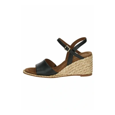 Afbeelding van Caprice Espadrilles, Dames, Maat: 37, Black nappa Leer