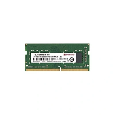 Afbeelding van Transcend DDR4 4 GB (1 x 4GB, 2666 MHz, RAM, SO DIMM), Groen