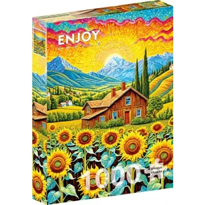 Afbeelding van Enjoy Puzzle Puzzel 1000 stukjes Zonnebloemhuis (1000 onderdelen)