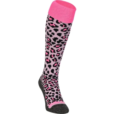 Afbeelding van Cheetah Hockeysokken Soft Pink 505 28 30 Print