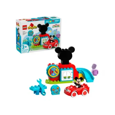 Afbeelding van LEGO DUPLO ǀ Disney Mickey Mouse Clubhuis en Auto 10454
