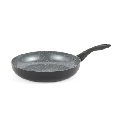 Afbeelding van Progress BW12903EU7 Marble Ceramic koekenpan 28 cm antiaanbaklaag, metalen gemarmerde keramische coating, licht geperst aluminium kookgerei, soft touch handvat