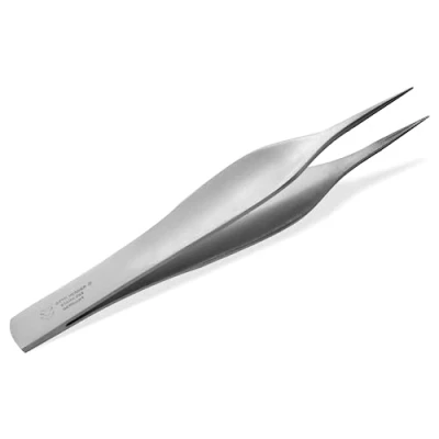 Afbeelding van Otto Herder Manicure Pincet, puntig, 11,3 cm, roestvrij staal, nauwkeurige punt met microvertanding, medische kwaliteit