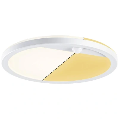 Afbeelding van Paulmann 94706 Lamina PIR 2200K rd. weiß LED plafondlamp 14 W Wit