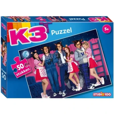Afbeelding van Studio 100 Legpuzzel 3 Biggetjes en de Wolven, 50st.