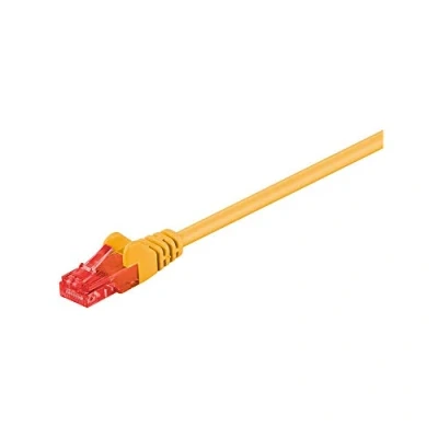 Afbeelding van Wentronic CAT6 Netwerkkabel RJ45 Geel 25 m
