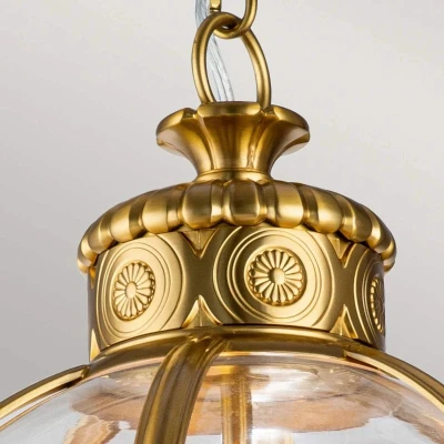 Afbeelding van Feiss LED Kroonluchter 3X E14 Max 60W Dimbaar Burnished Brass
