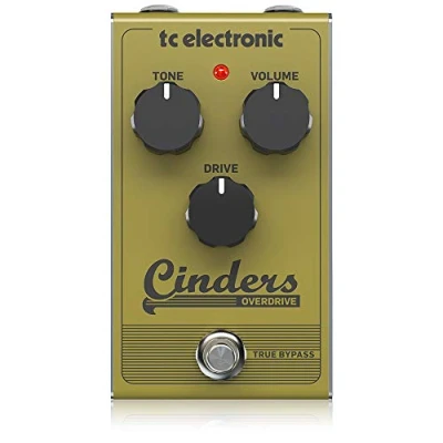 Afbeelding van TC Electronic Cinders Overdrive Distortion voor gitaren