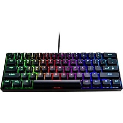 Afbeelding van SureFire KingPin M1, Bedraad, USB, Mechanische keyswitch, QWERTY, RGB LED, Zwart