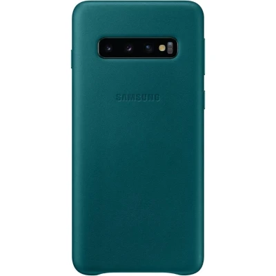 Afbeelding van Samsung Lederen Cover voor Galaxy S10 Groen