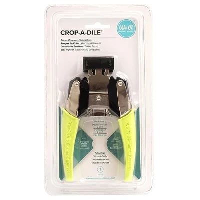 Afbeelding van We R Makers Pons Crop a dile corner chomper stub &amp; deco