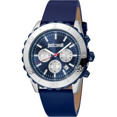 Afbeelding van Just Cavalli Herren Accessoires Horloges Zilver One Size