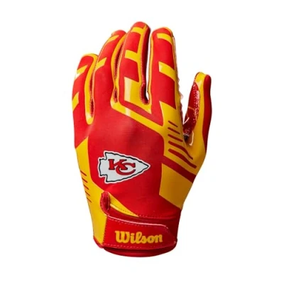 Afbeelding van Wilson Youth NFL Stretch Fit Gloves Team Kansas City Chiefs