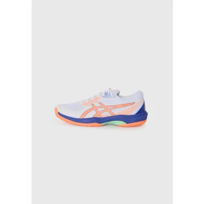 Afbeelding van ASICS Game FF Padel Sneakers voor heren, 42 EU, White Vivid Coral, EU