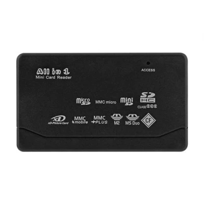 Image de T&#039;nB Lecteur de carte (microSD, MMCmicro, miniSD, SDHC, xD, MMCmobile, MS Micro, Duo, CF) USB 2.0