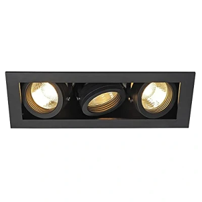 Afbeelding van SLV 115530 Inbouwlamp GU10 Zwart (mat)