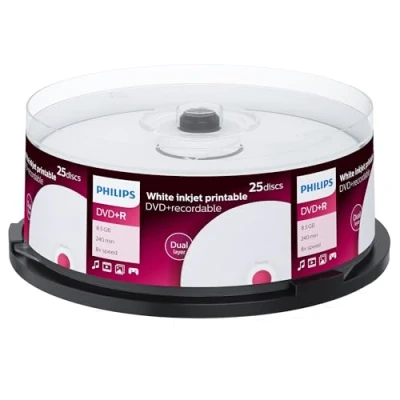 Afbeelding van DVD+R Philips 8.5GB DL 8x IW SP (25)