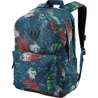 Afbeelding van Nitro Urban PLUS 45 CM Laptopfach Rugzak, Maat: One Size, Tropical