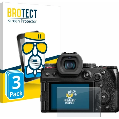Afbeelding van BROTECT Screenprotector voor Panasonic Lumix DC G9 II Folie Beschermfolie Beschermglas matte (3 Stuks)