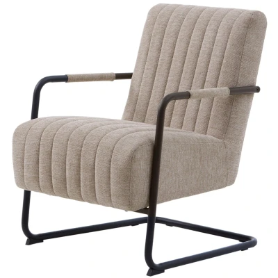 Afbeelding van Hygge Interiors Trout Zand Loungestoel