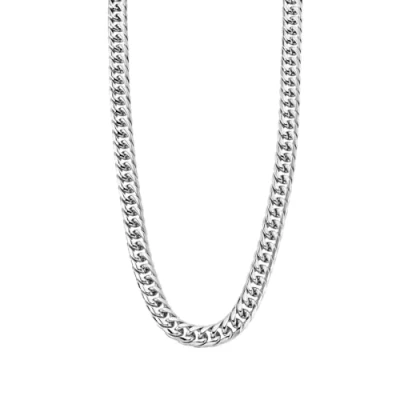 Afbeelding van Lotus style LS1937 1/1 collier zilverkleurig staal 55cm