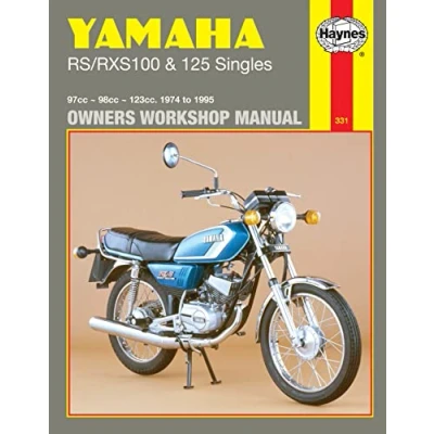 Afbeelding van Yamaha Rs/Rxs100 And 125 Singles Owner&#039;S Workshop Manual