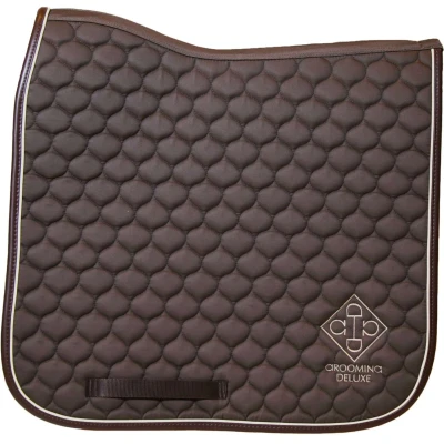Afbeelding van Zadeldoek grooming deluxe dressuur bruin