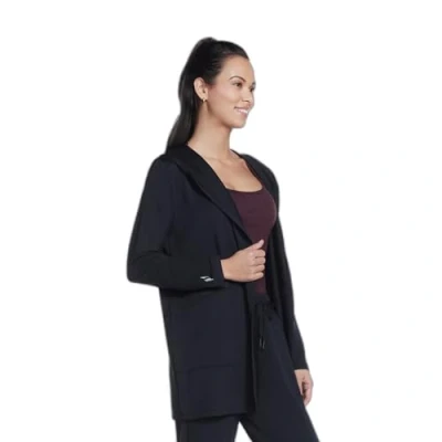 Afbeelding van Skechers Restful Hoodigan W03JA82 BLK, Vrouwen, Zwart, Sweatshirt, maat: L