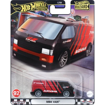 Afbeelding van Hot Wheels MBK Van Advan Boulevard HRT67, Auto, 3 jaar, Metaal, Zwart, Rood