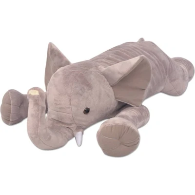 Afbeelding van vidaXL Knuffelbeest olifant XXL 120 cm