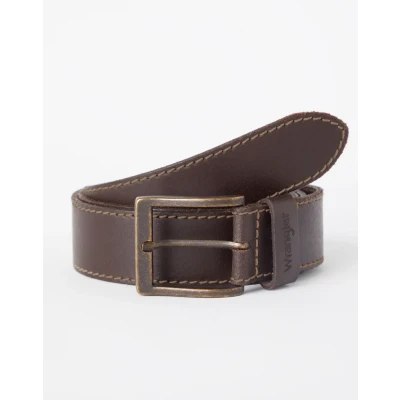 Afbeelding van Wrangler Stitched riem voor heren, Bruin