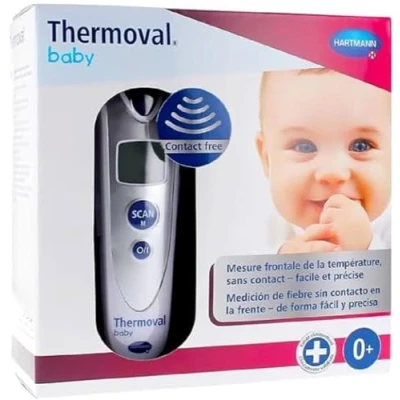 Afbeelding van Hartmann Thermoval Baby koortsthermometer + rammelaar gratis