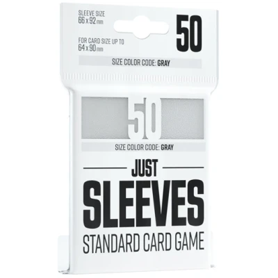 Afbeelding van Just Sleeves Standard Card Game Sleeves: White (50 stuks)