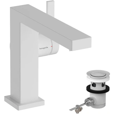 Afbeelding van Hansgrohe Tecturis E 1 greeps wastafelkraan 110 Fine CoolStart met