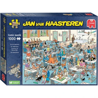 Afbeelding van Jumbo Jan Van Haasteren Building Site legpuzzel 1500 stukjes