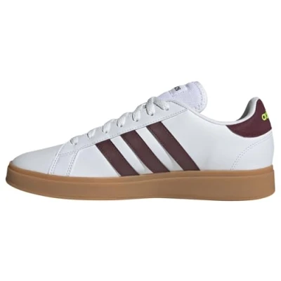 Afbeelding van adidas Grand Court Base 2.0 Shoes Lage schoenen zonder voetbal voor heren, Cloud White / Shadow Red