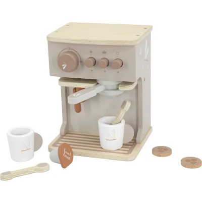 Afbeelding van Label Nougat Houten Espresso Machine LLWT 37070