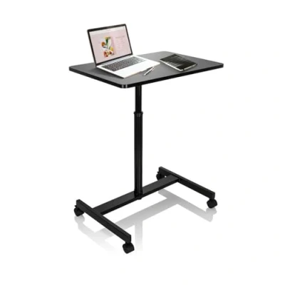 Afbeelding van Computer bureau Zwart Statafel / laptop bureau/standaard Stand Vm Su