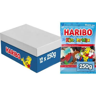 Afbeelding van Haribo Kindermix 12x250g