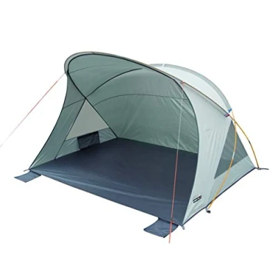 Afbeelding van High Peak Cadiz 80 Beach Shelter Aluminium/Donkergrijs