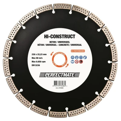 Afbeelding van Perfectmate Hi Construct diamantzaagblad 125x22,23mm universeel/beton