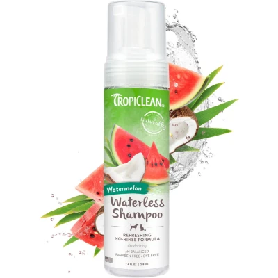 Afbeelding van TropiClean Watermelon Waterless Shampoo, 7.4oz