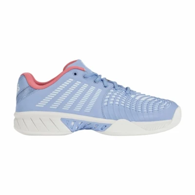 Afbeelding van K SWISS Express Light Tennisschoenen voor alle ondergronden, Dames, Maat: 41, Open air bright white strawberry ice Mesh