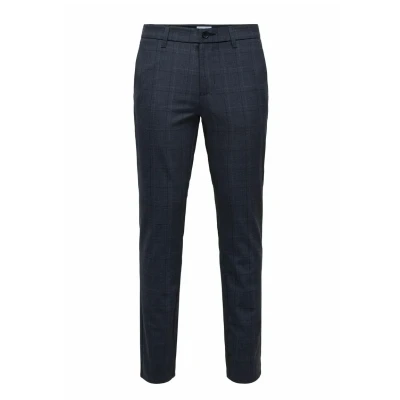 Afbeelding van ONLY&amp;SONS ONSBRAD LIFE SLIM CHECK 0184 PANT NOOS Heren Broeken