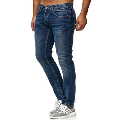 Afbeelding van Tazzio Straight leg jeans, Heren, Maat: 38xL34, Blau