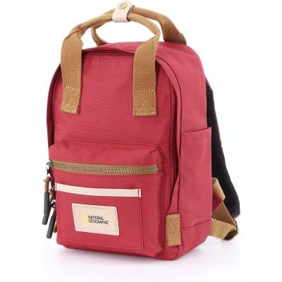 Afbeelding van National Geographic Laptop Rugzak / Rugtas Schooltas 13 inch Legend N19182 Rood