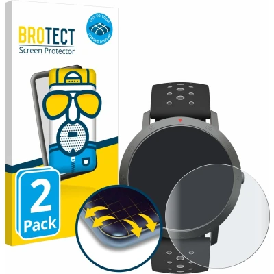 Afbeelding van BROTECT Screenprotector voor Withings Steel HR Sport (40 mm) Folie Beschermfolie matte volledig dekking (2 Stuks)