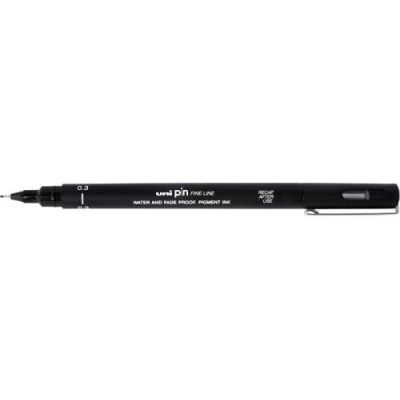 Image de Fineliner Uni Ball Pin 0,3mm noir